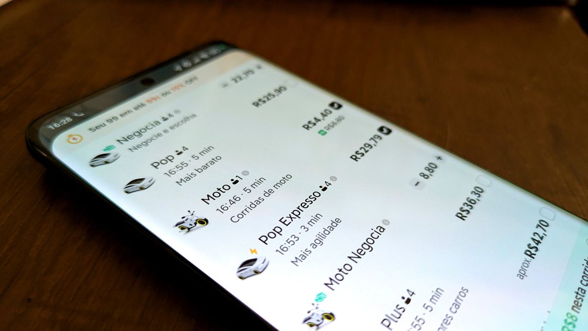 99 planeja pontuação de direção segura para motos