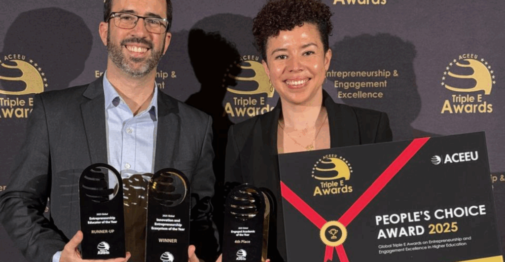 Tecnopuc ganha prêmio mundial de inovação e empreendedorismo