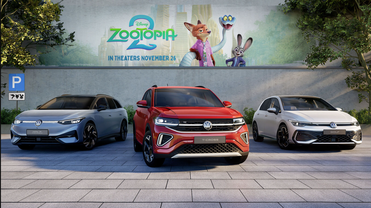 Volkswagen em Zootopia 2: carros viram personagens na Disney