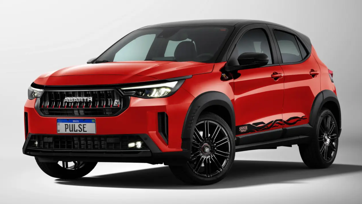 Pulse Abarth Stranger Things: tem Demogorgon no carro?