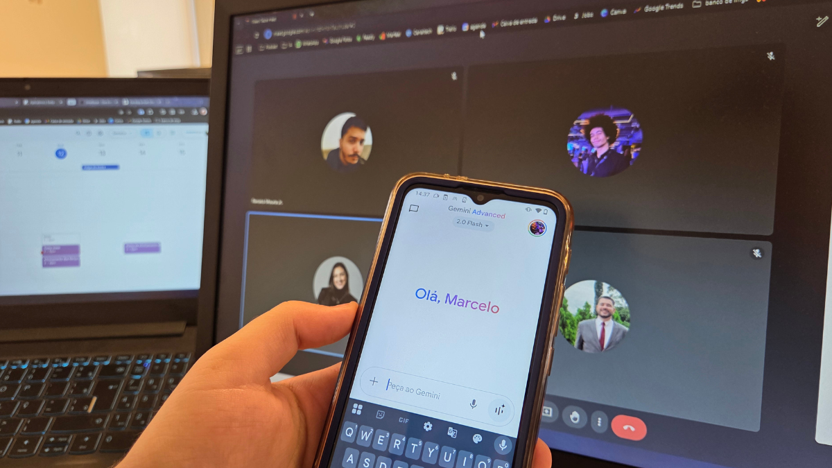 Google Meet usa IA para maquiagem em chamadas