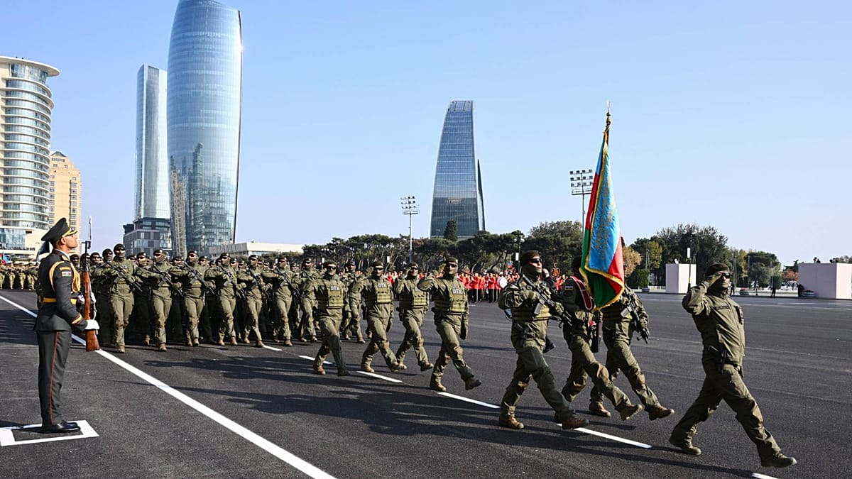 Parada militar do Azerbaijão abre novo capítulo no Cáucaso do Sul