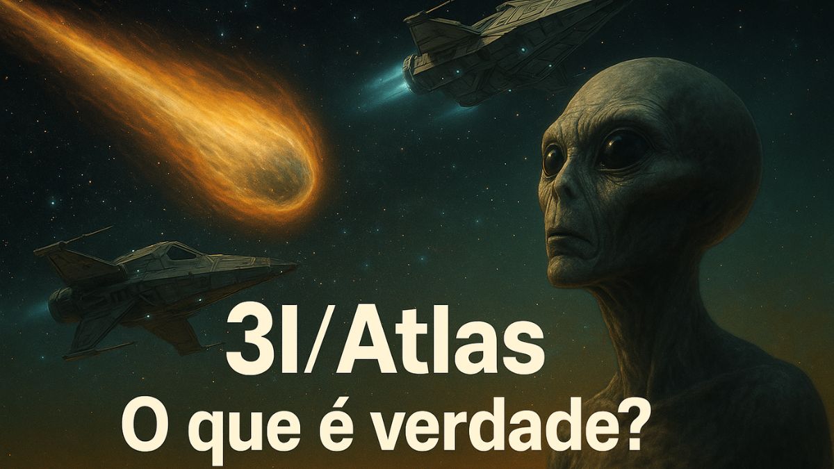 3I/Atlas: sinais, nave ou cometa? Ciência confirma