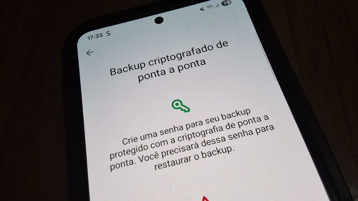 Como o WhatsApp criptografa backup de conversas