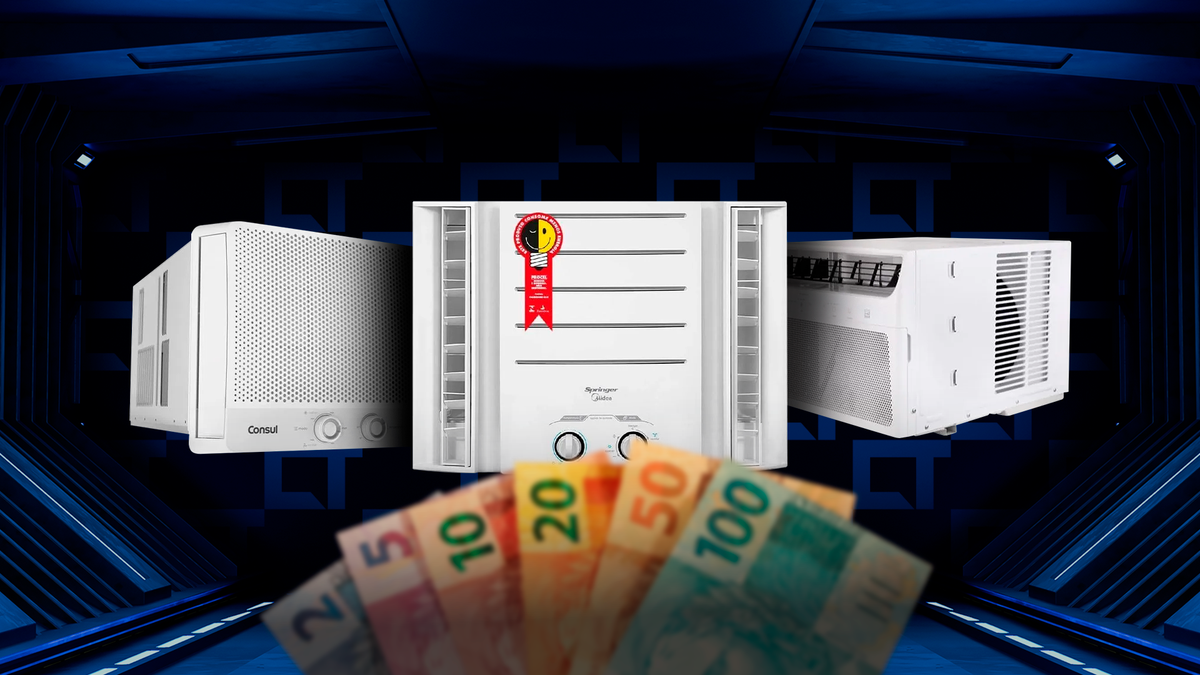 Quanto pagar em ar-condicionado de janela na Black Friday