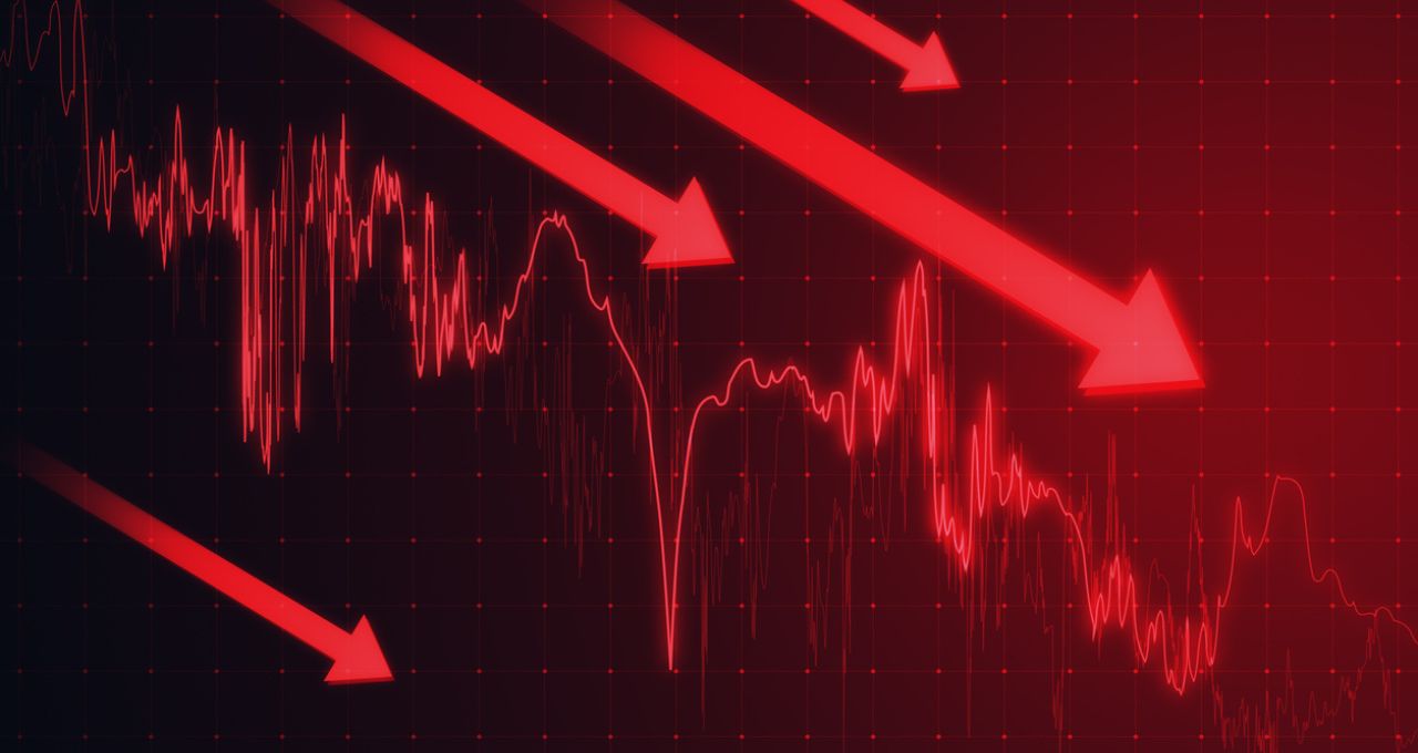 Ibovespa em dólar despenca com humor de Wall Street