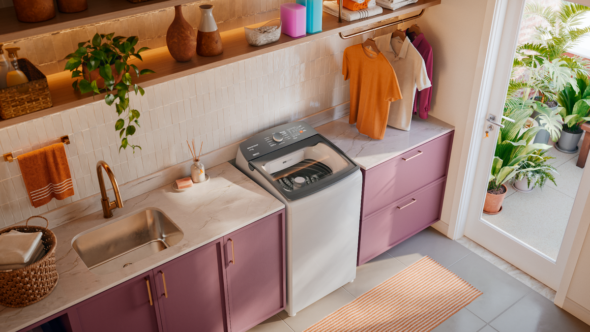 Brastemp lança máquina que pesa roupa e economiza água