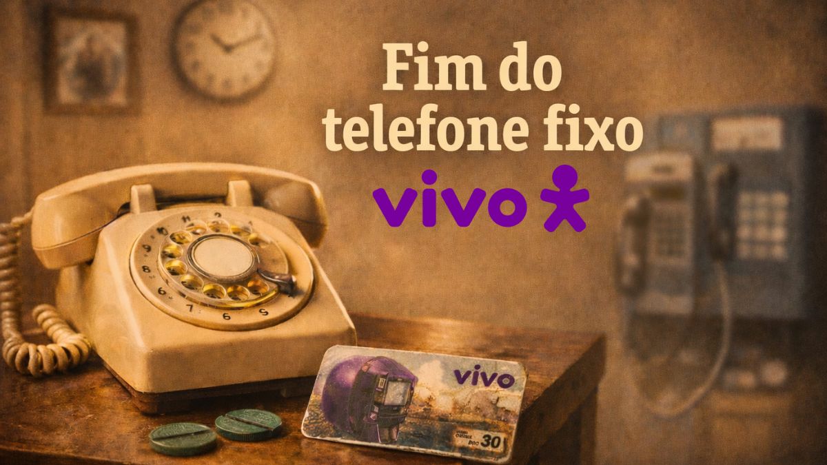 Vivo encerra telefone fixo no Brasil, fim de uma era afetiva