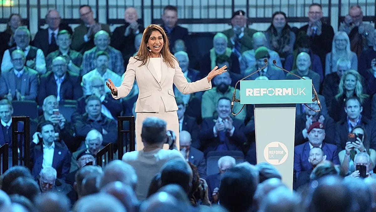 Conservadores do Reino Unido perdem deputada Suella Braverman para