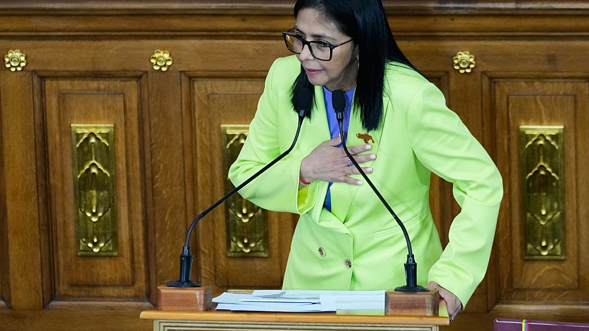 Delcy Rodriguez visitará Washington em breve, diz Casa Branca