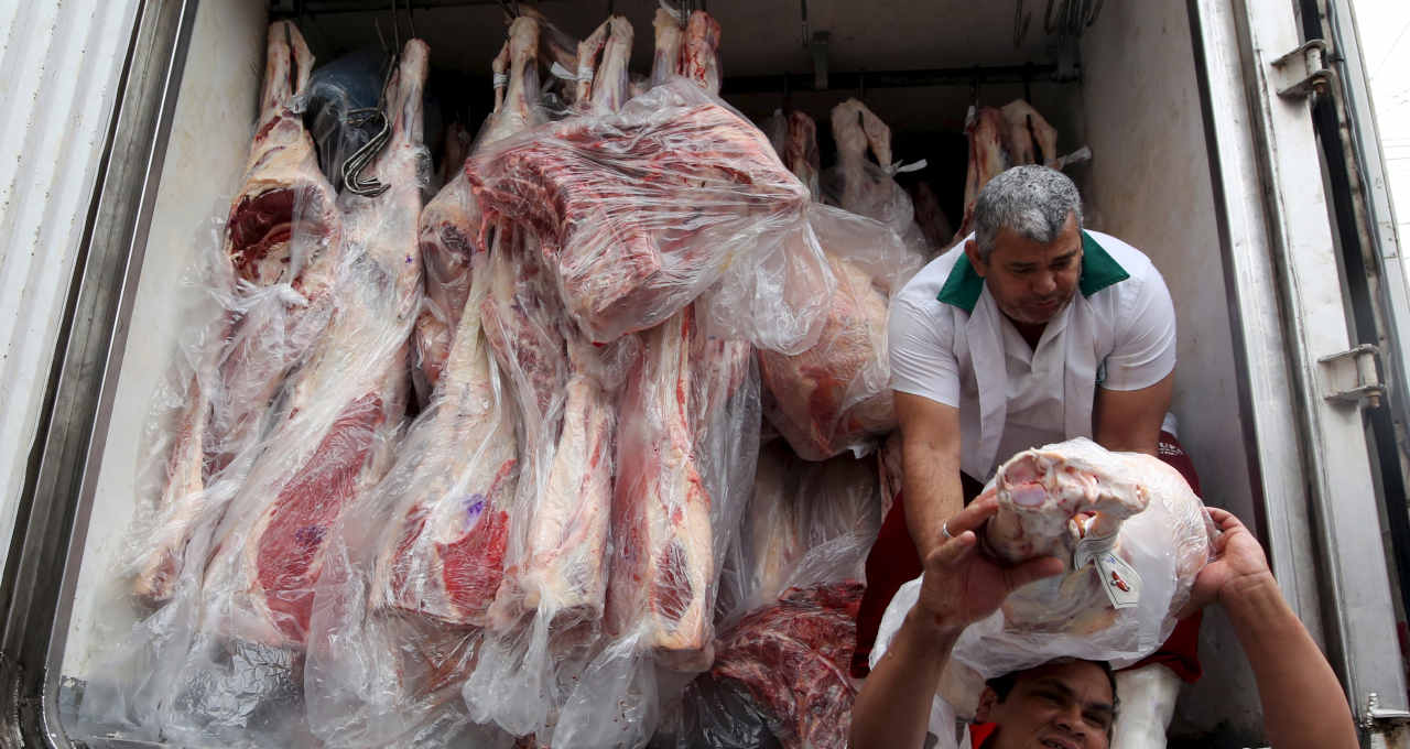 Brasil ignora se carne bovina em trânsito tem cota da China