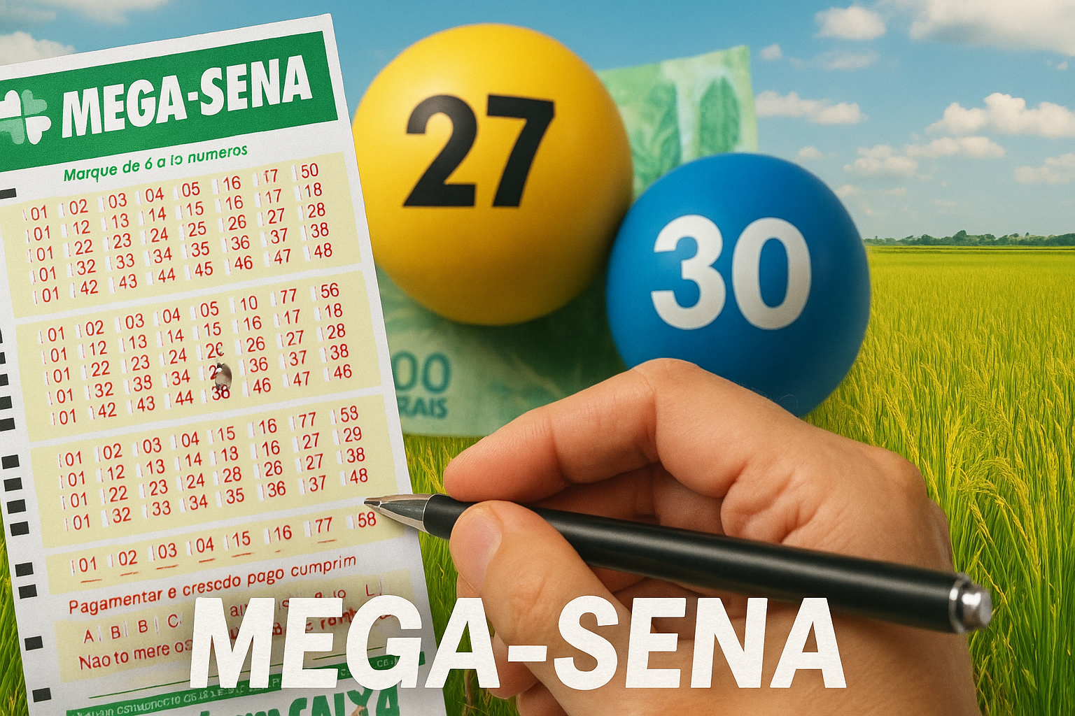 Mega-Sena acumula após concurso sem vencedores