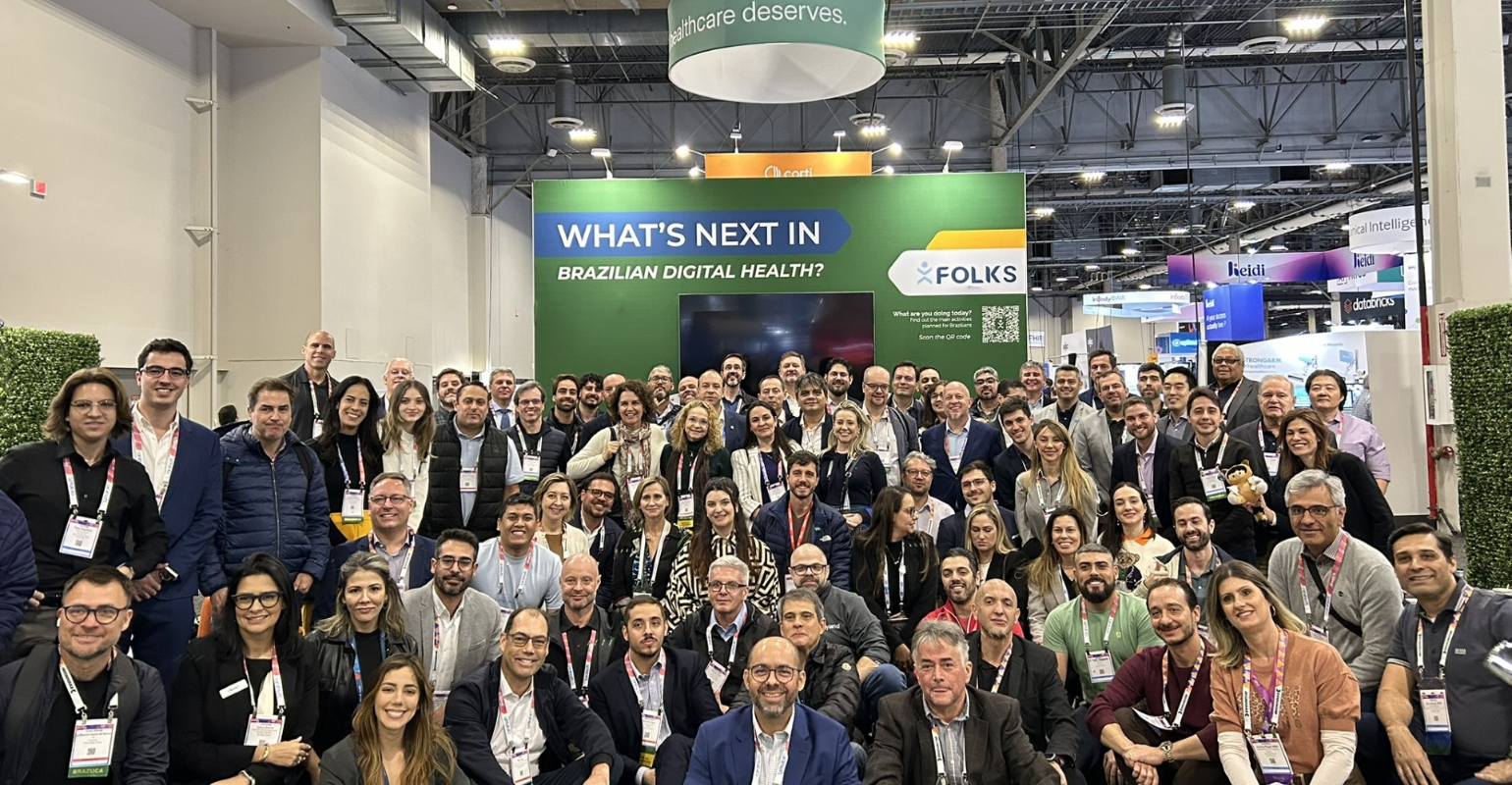 Folks lidera brasileiros e latinos na HIMSS 2026