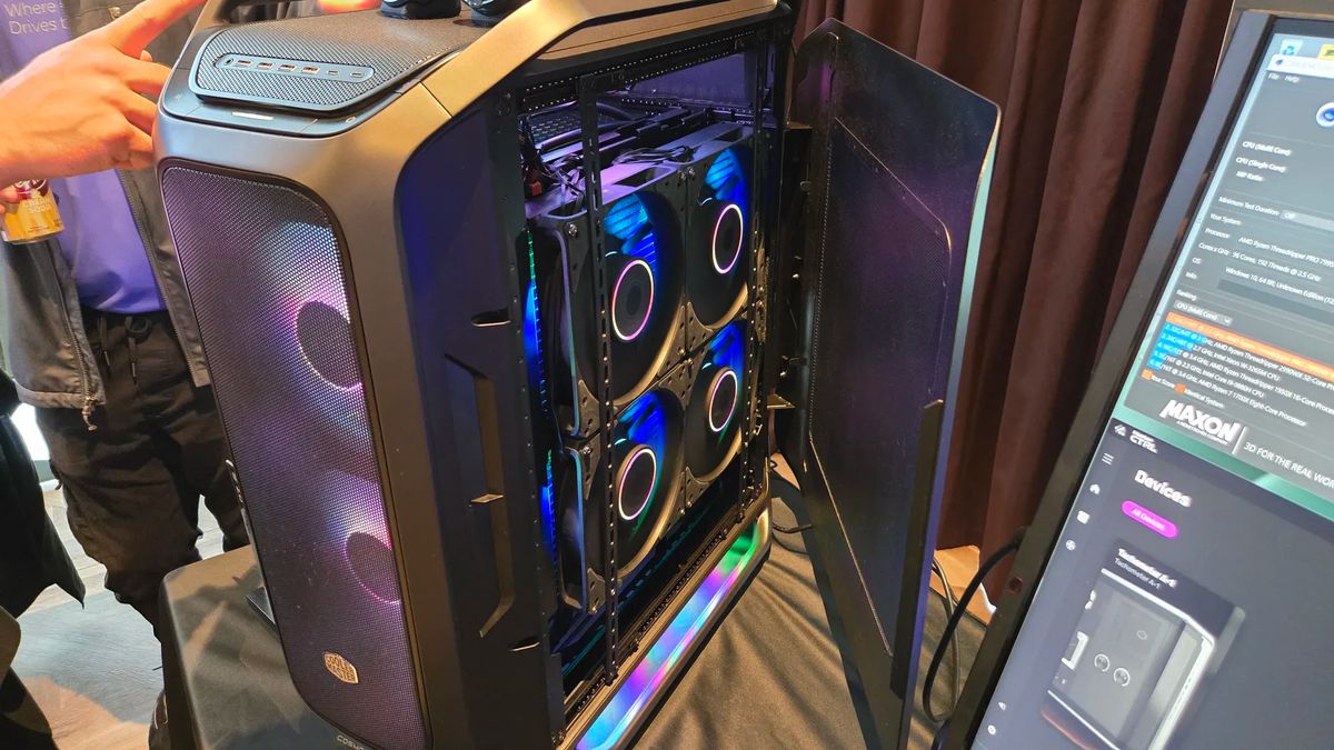 Cooler Master anuncia AIO com até 8 ventoinhas de 180 mm