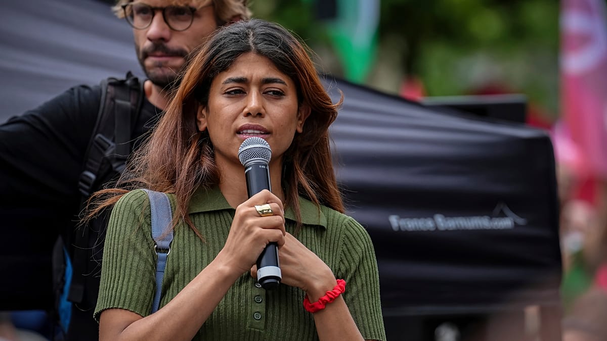 Advogado de Rima Hassan nega posse ou consumo de droga