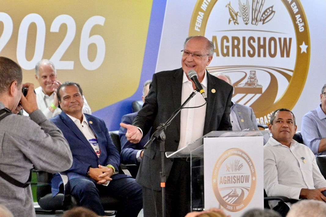 Alckmin na Agrishow defende seguro rural com responsabilidade fiscal