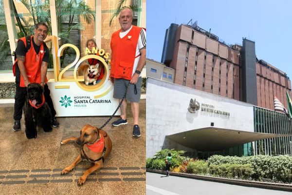 Hospital Santa Catarina Paulista Implementa Terapia Assistida por Animais