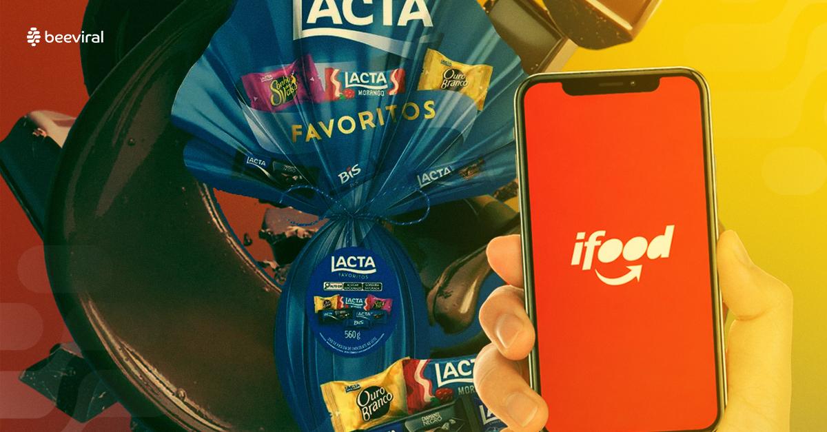 Lacta, iFood e Beeviral criam programa de indicação para Páscoa