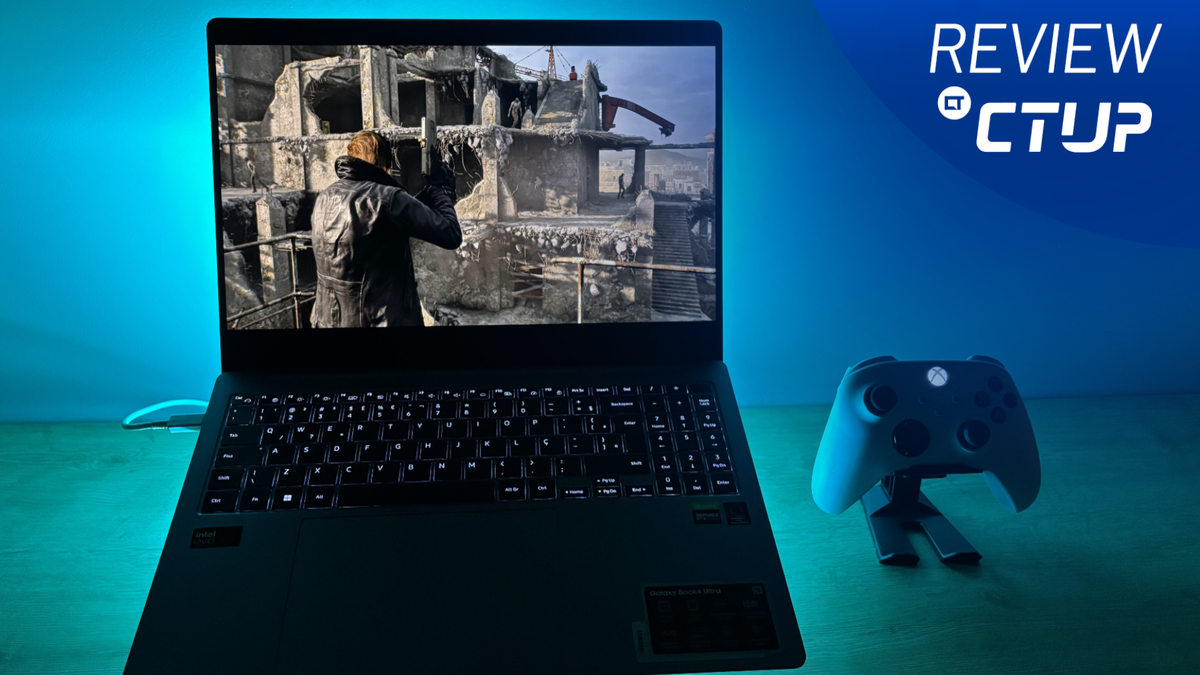 Galaxy Book4 Ultra review: notebook gamer com aparência de escritório