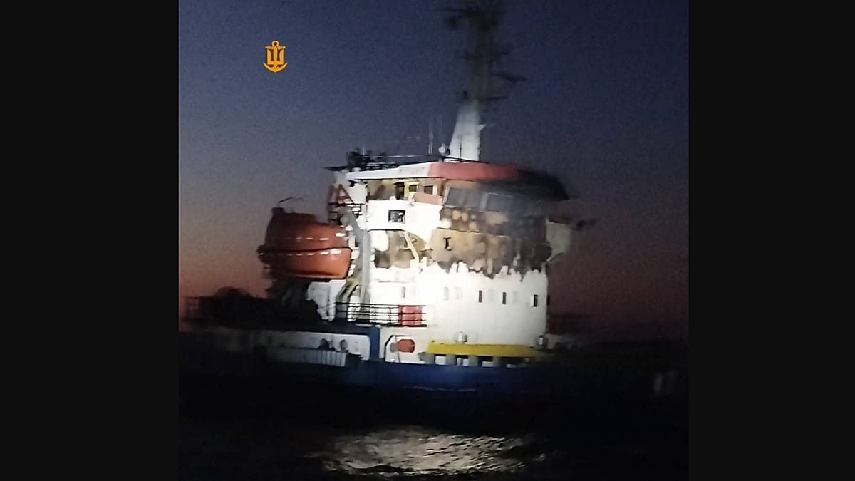 Rússia ataca navio turco no mar Negro com drone
