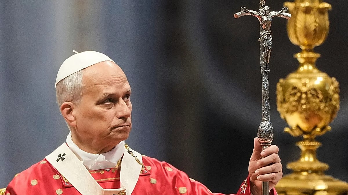 Papa Leão XIV pede salvação da humanidade do mal da guerra no Pentecostes