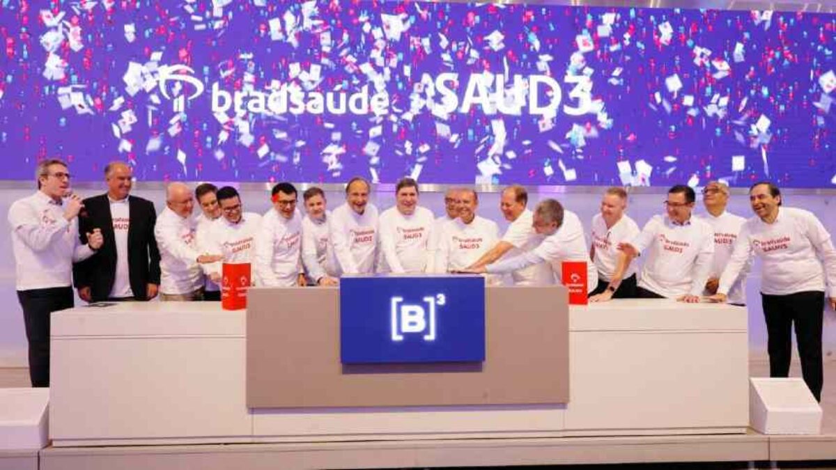 Bradsaúde estreia na B3 com lucro de R$ 1,3 bilhão