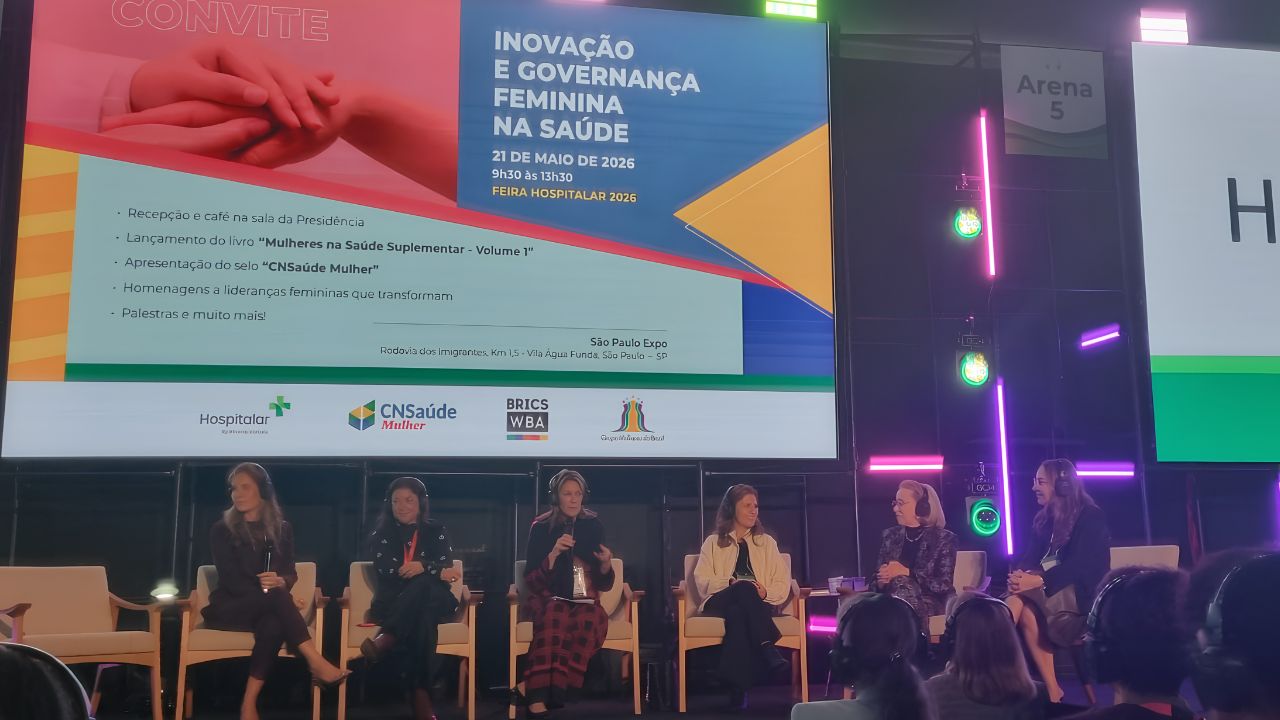 BRICS Mulheres saúde: líderes debatem avanços na Hospitalar