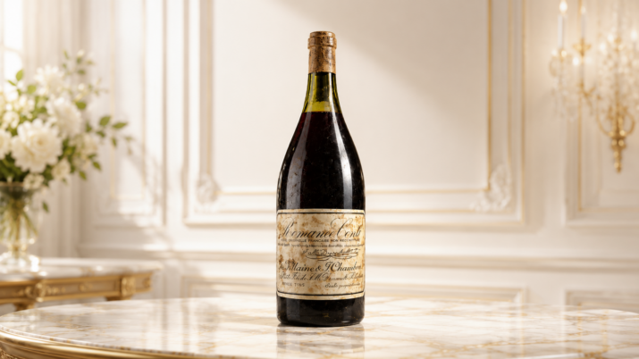 Romanée-Conti 1945 bate recorde: garrafa custa R$ 4 milhões