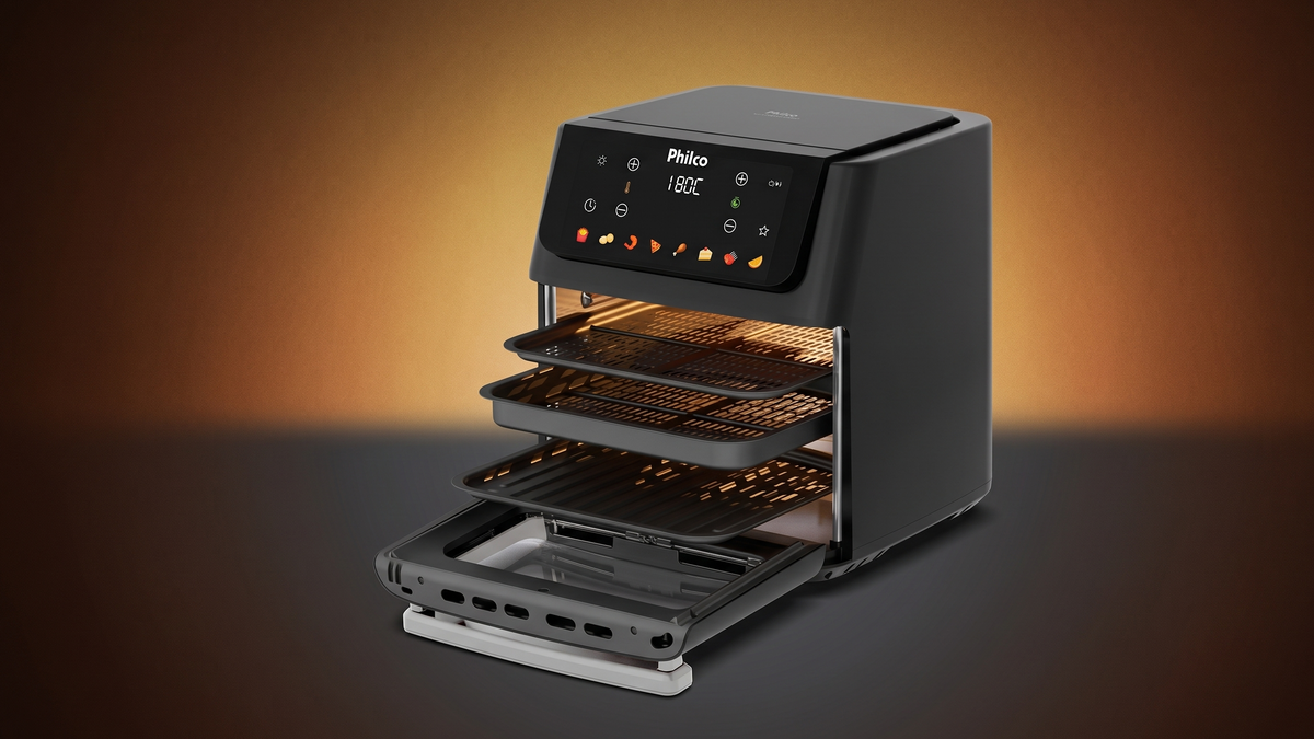AirFryer Philco 16 litros com 3 andares em promoção