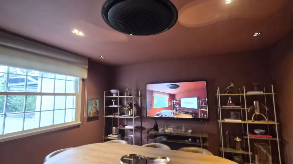 LG Round Cassete Black: ar-condicionado premium para ambientes sofisticados