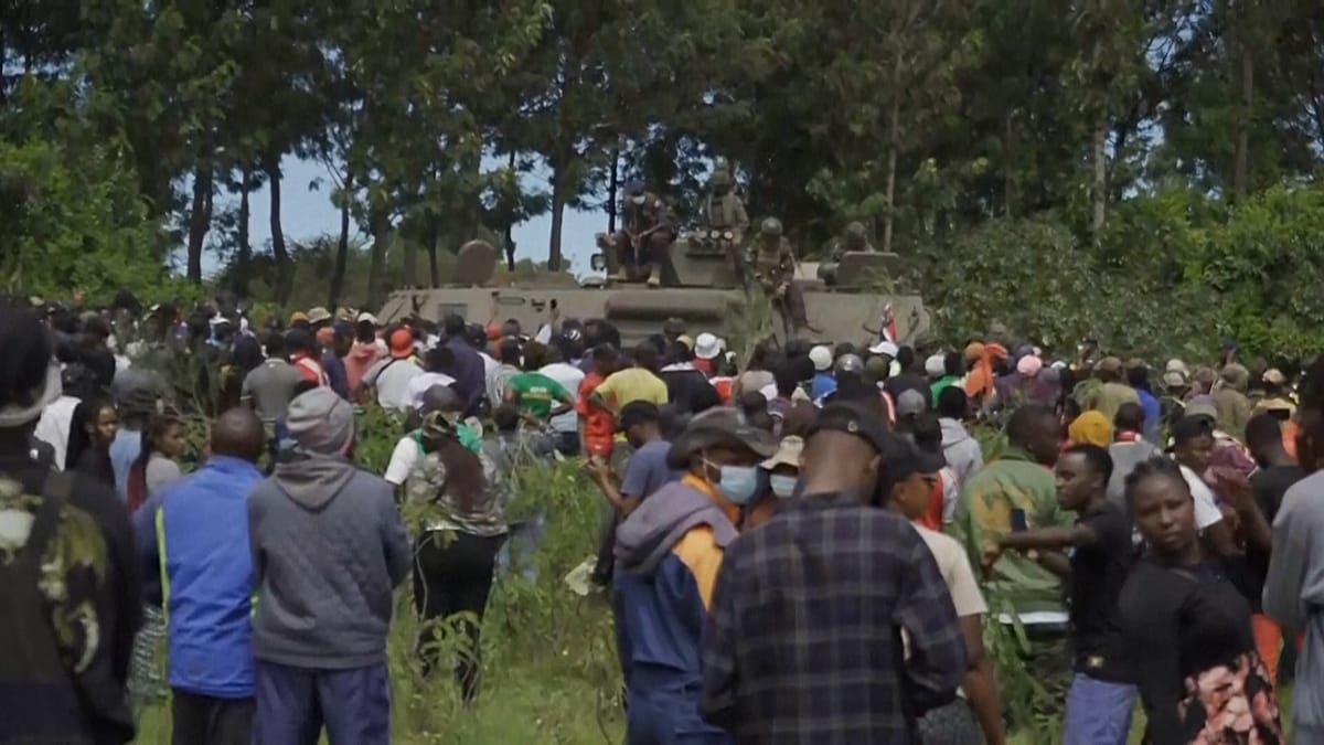 Protesto contra centro de quarentena de Ébola no Quénia