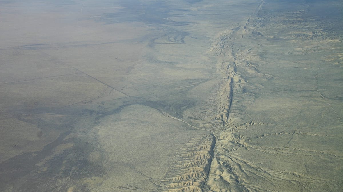 Falha de San Andreas atinge maior tensão em mil anos