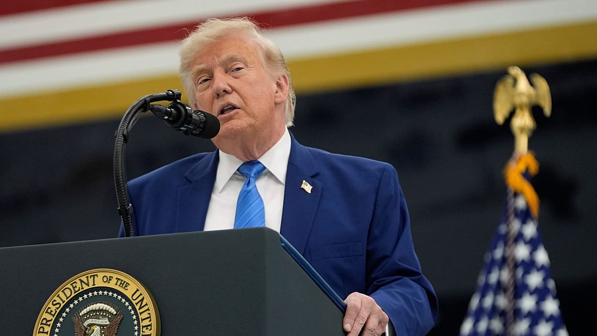 Trump afirma ter evitado que Irã destruísse Israel com bomba nuclear