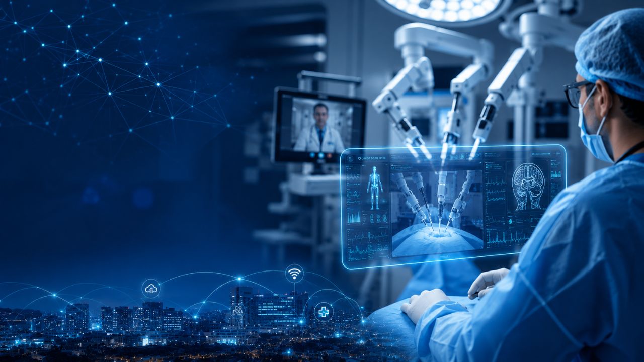Hospitais inteligentes Brasil entram em nova era com IA e telecirurgia