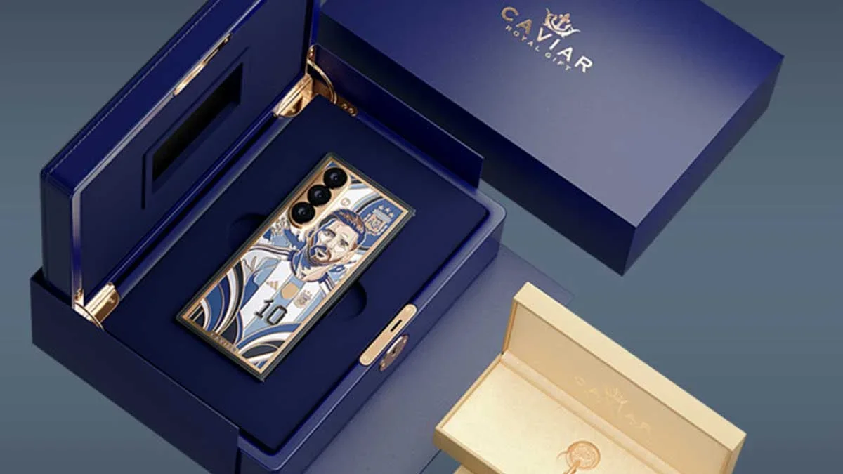 Celular de luxo de Messi custa R$ 67 mil e terá apenas 19 unidades