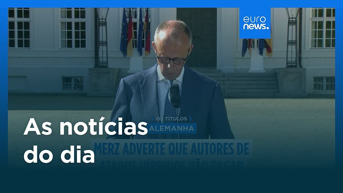 Euronews destaca política, água e clima nas notícias do dia