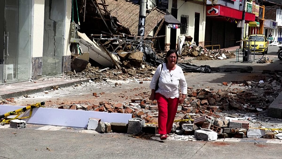 Terremoto na Colômbia devasta cidades e deixa mortos