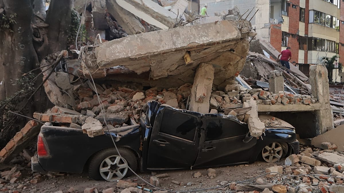 Declarações sobre o terremoto na Colômbia não trazem dados do desastre