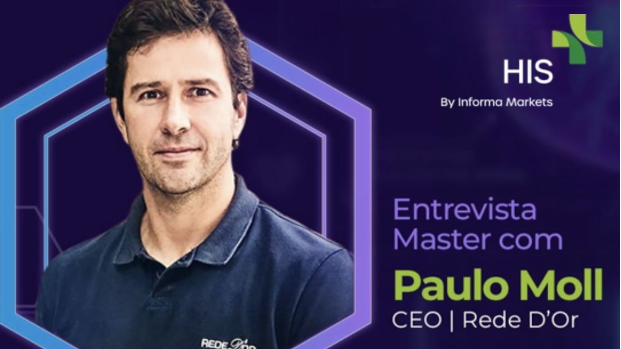 Paulo Moll comenta o futuro da saúde no HIS 2026