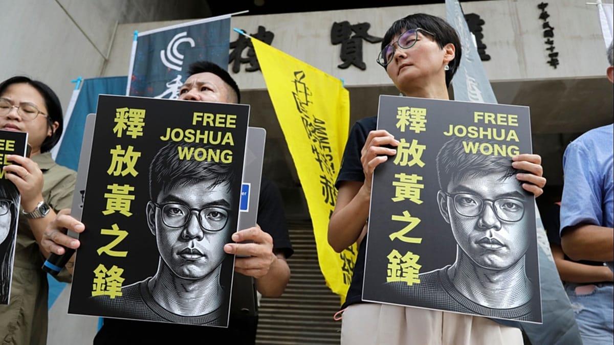 Joshua Wong se declara culpado em Hong Kong