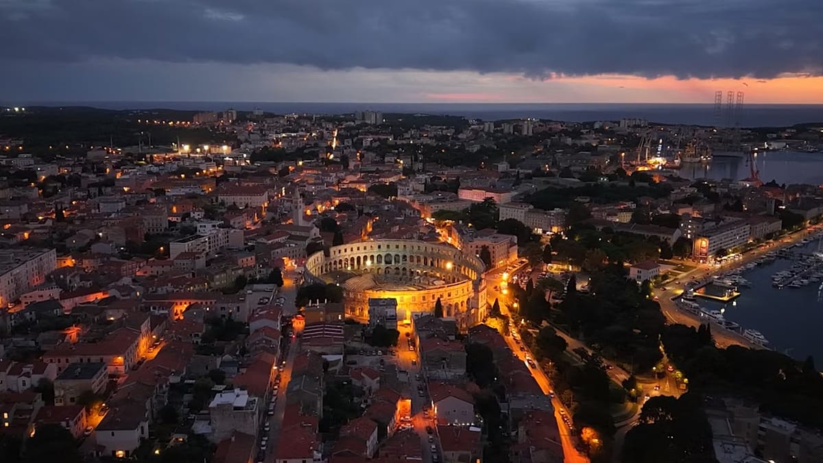 Festival de Luz Visualia transforma Pula com arte