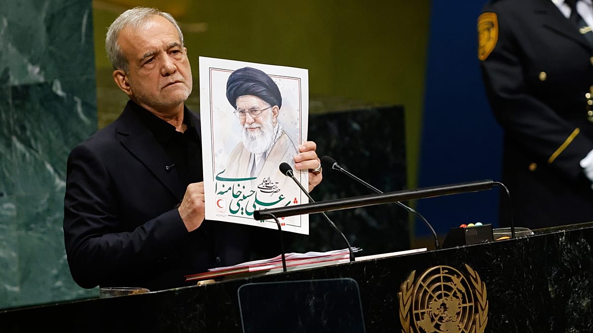 Pezeshkian na ONU: Irã não se deixa intimidar