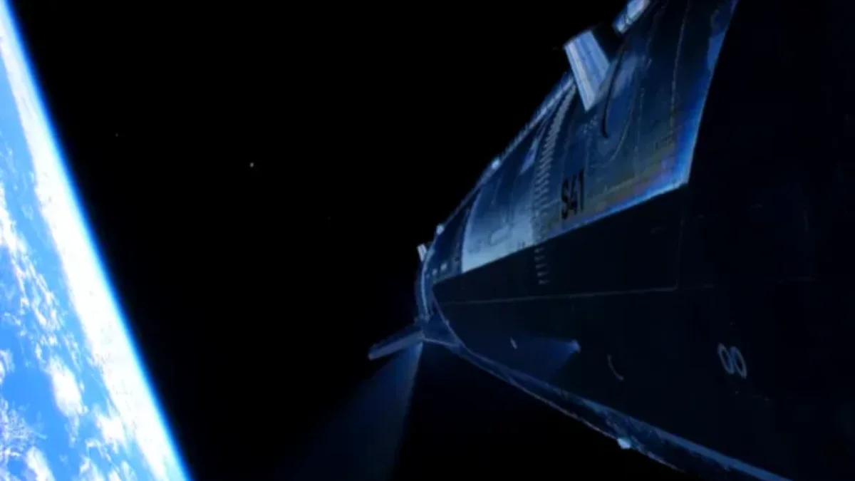 Starship órbita: foguete supera falha e faz história
