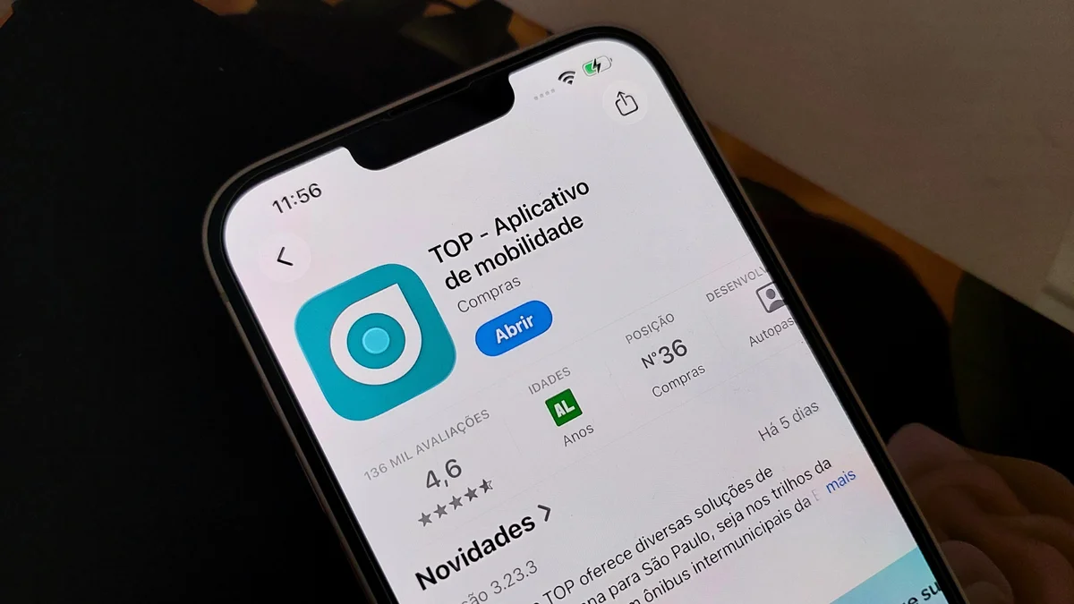 App antigo TOP SP deixa de funcionar neste domingo (6)