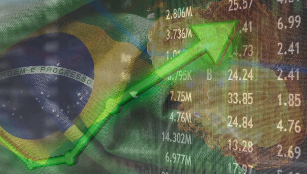 Ibovespa salta 2% e encosta em 188 mil pontos