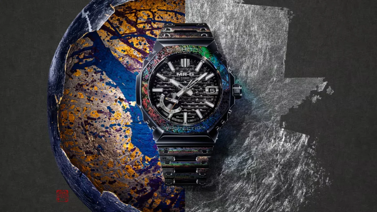 Casio G-SHOCK MRG-B2100HR-1A: luxo com platina por R$ 35 mil