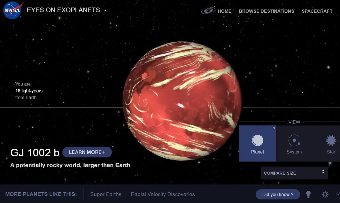Oito planetas candidatos a vida extraterrestre