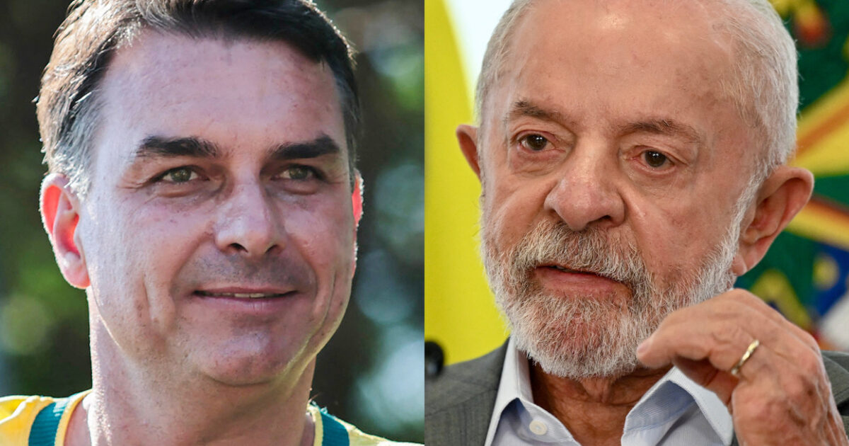 Flávio Bolsonaro tem 51% e Lula 49%, diz Datafolha