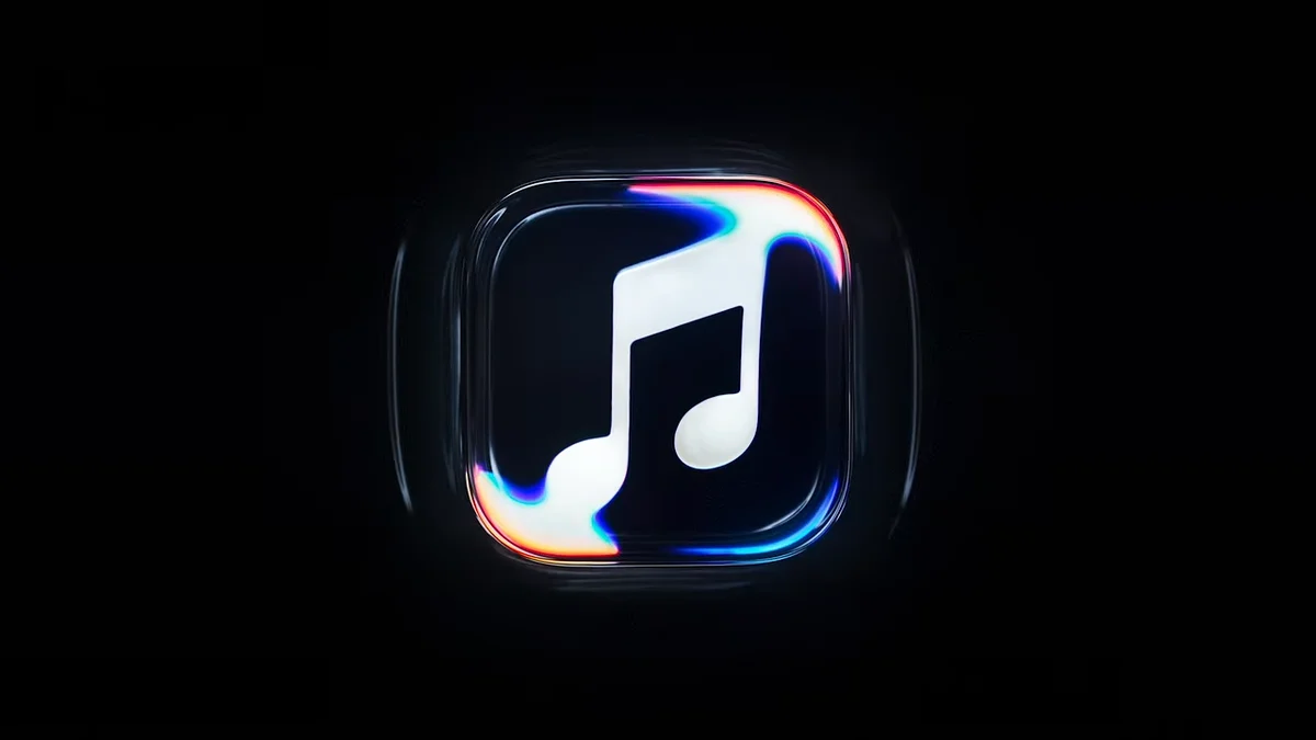 Apple Music ganha novo visual com logotipo esculpido por ondas