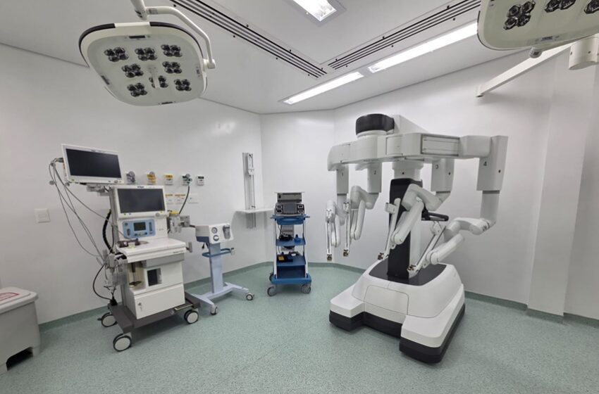 Hospital Unimed Bauru amplia cirurgia robótica com novo Da Vinci Xi